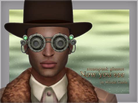 The Sims Resource Now You See Steampunk Glasses