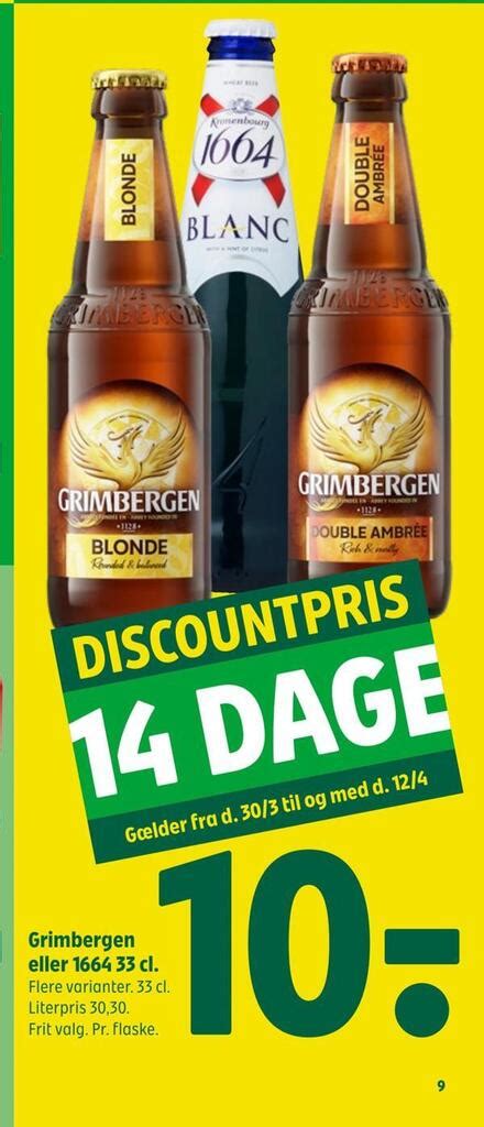 Grimbergen Eller Cl Tilbud Hos Coop