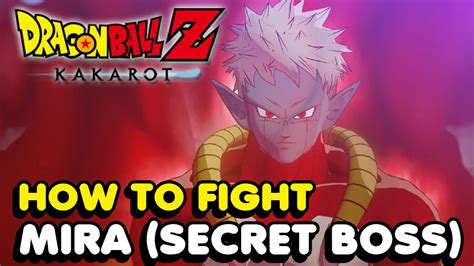 How To Fight Mira Secret Boss In Dragon Ball Z Kakarot Down With The Demon Realm Trophy