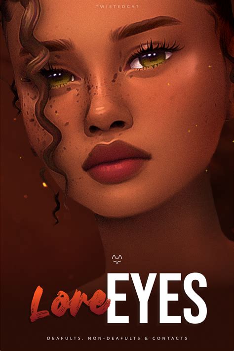 Lore Eyes Twistedcat Sims Cc Eyes Sims Sims Cc Skin