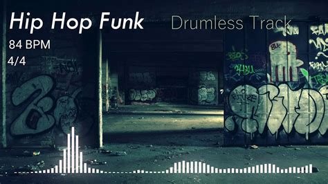 Hip Hop Funky Drumless Track 84 BPM No Drums Backing Track Jam