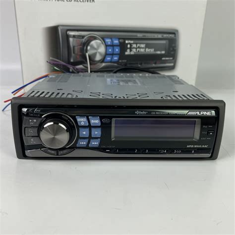 Alpine Face Off CDA 9885 Am Fm CD Player Car Stereo 793276711366 EBay