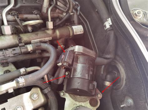 Чистка клапана EGR на W211 — Mercedes-Benz E-Class (W211), 2,2 л, 2007 ...
