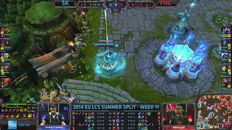 SK vs FNC 2014 EU LCS Summer W11D2 Vidéo Dailymotion