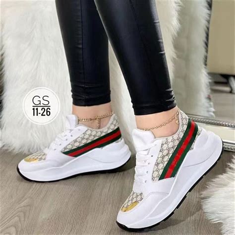 Gucci Tenis Mujer Zapatillas De Deporte Ligeras Transpirables Y