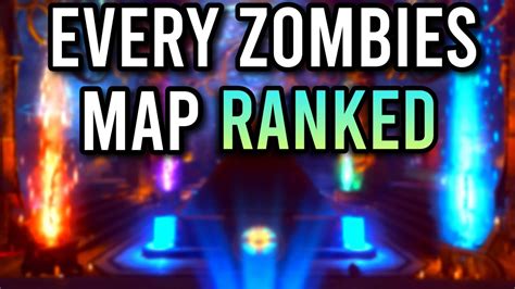 Ranking Every Cod Zombies Map From Worst To Best Waw Vanguard Youtube