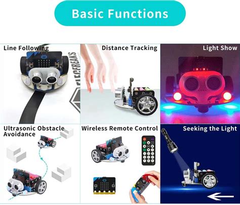 Cutebot Kit Smart Car Robot For Micro Bit