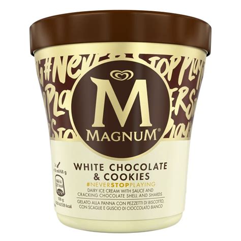 Magnum Launches New White Chocolate Cookies Range Fmcg Magazine