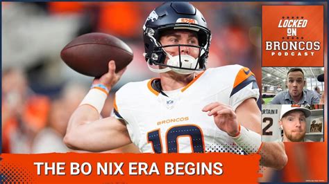 Denver Broncos Name Bo Nix Starting Qb For 2024 Franchise History Is