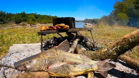 Pesca Cocina Y Campamento En Rio Gualeguay Pescado Frito Fritanga