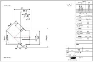 Bevel Gear Drawing