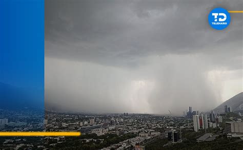 A qué hora va a llover en Monterrey hoy lunes 9 de septiembre