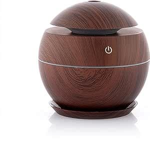 Innovagoods Mini Humidificateur Diffuseur D Aromes Dark Walnut