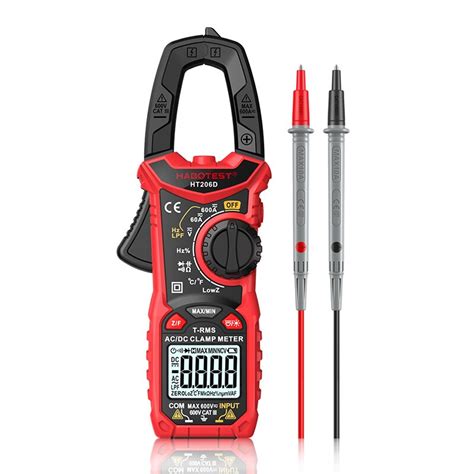 Ht D Ht D Digital Clamp Meter Ac Dc Current Two Color Backlight