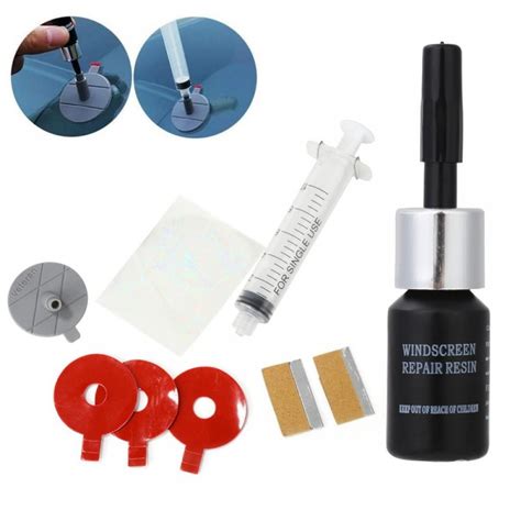 Car Windshield Repair Kit Windshield Chip Repair Kit With Windshield Repair Resin For Fix Auto