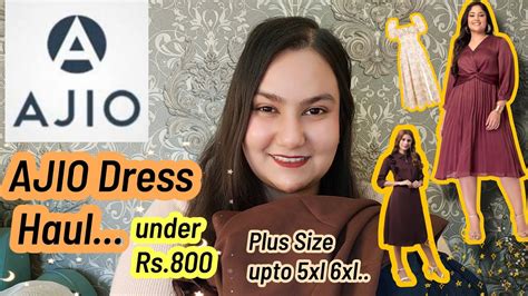 Ajio Dress Haul Most Affordable Ajio Dress Haul Under Rs