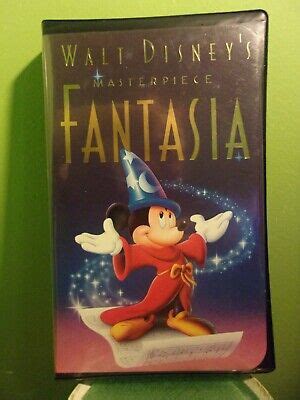 Walt Disney S Masterpiece Fantasia Vhs Rated G