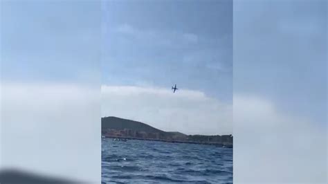 Les Images Impressionnantes Du Crash D Un Avion Priv En Mer Au Lavandou