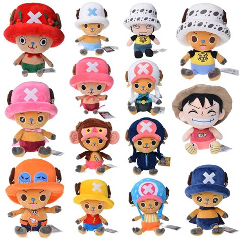 Stuffed One Piece Plush Doll Soft PP Luffy Chopper Law Sabo Sanji Plush | One piece Merchandise ...