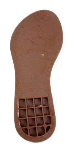 Dark Brown 8182 Pvc Sole For Used In Sandal Size 38 8 At Rs 23 Pair