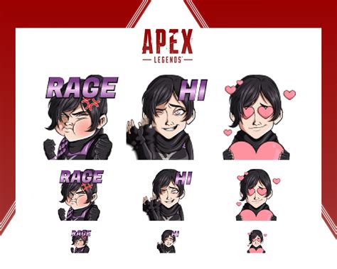 Wraith Apex Legends Emote Wraith Emote Wraith Twitch Emote Etsy Australia