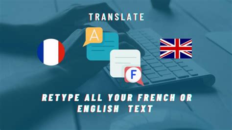 Translate you text from english to french or retype by Mrlaye2000 | Fiverr