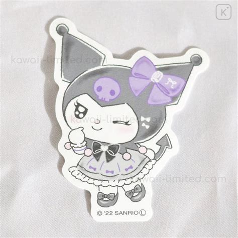 Japan Sanrio Vinyl Sticker Kuromi School Kawaii Limited