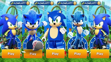 Sonic Dash Lego Sonic Vs Boscage Maze Sonic Vs Movie Sonic Defeat All