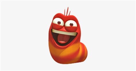 Larva Red Happy Larva Png 400x400 Png Download Pngkit