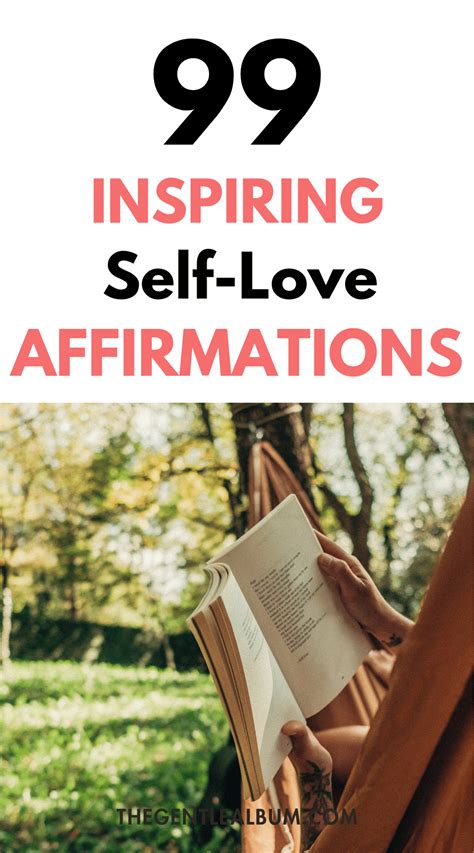 99 Inspiring Affirmations For Self Love - The Wandering Girl