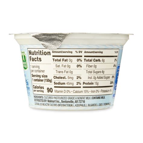 Great Value Greek Nonfat Yogurt Nutrition Facts | Besto Blog