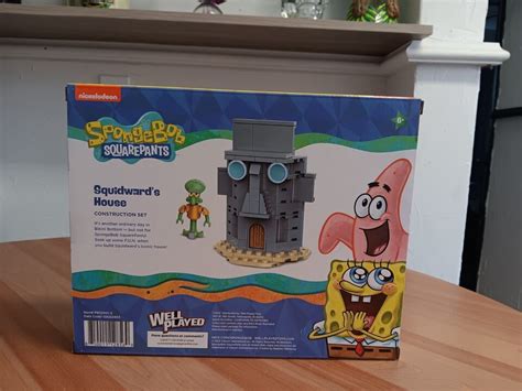 Spongebob Squarepants Squidwards House 70 Pieces Construction Set Snap Switch Ebay