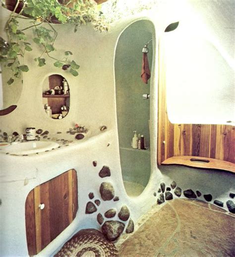 Moon to Moon: Earth Ship and Cob house Bathrooms