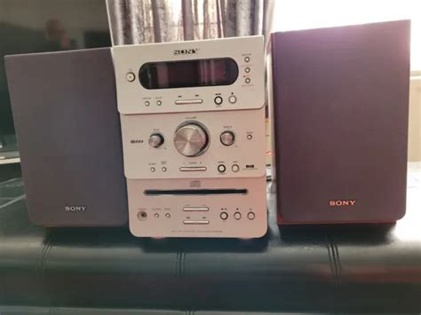 Sony Micro Hi Fi Component Stereo System Cmt Gpx Dab Cassette Cd Dab Fm