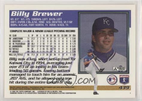 1995 Topps Base 439 Billy Brewer