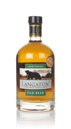 Langatun Old Bear Smoky Cask Proof Whisky Cl Master Of Malt