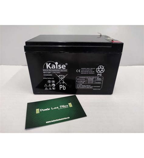 Batería Plomo Agm 12v 12ah Estándar Kaise Kb12120f2