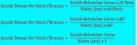 Cara Menghitung Tetesan Infus Mikro Dan Makro