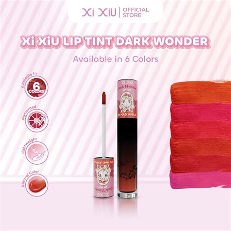 Jual Xi Xiu Lip Tint Dark Wonder Shopee Indonesia