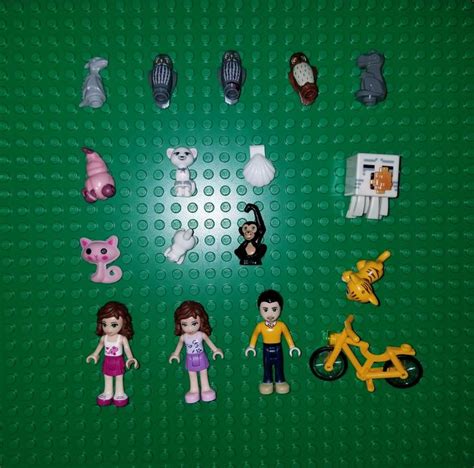 Lego Friends minifigures With Animals on Mercari | Lego friends, Mini ...