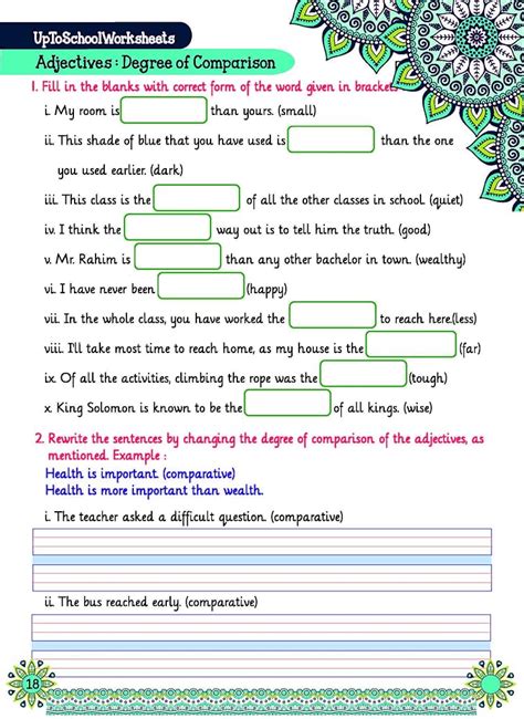 Buy Grade 3 English Grammar Language Worksheets Cbse Icse With Worksheets Library