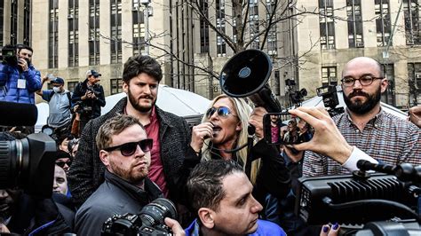 Marjorie Taylor Greene Leads Nyc Rally Protesting Trump Indictment