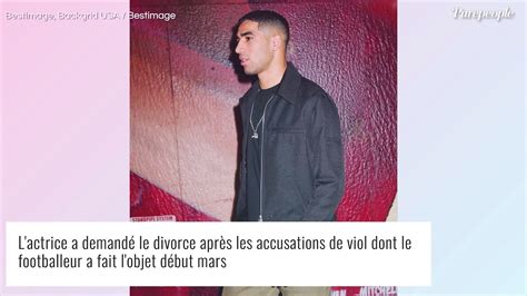 Achraf Hakimi Le Divorce Avec Hiba Abouk Le Footballeur A Tout Pr Vu