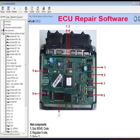 ECU Oprogramowanie Do Naprawy Lokalizacji ECUs Pinout Immo Narz Dzie Do