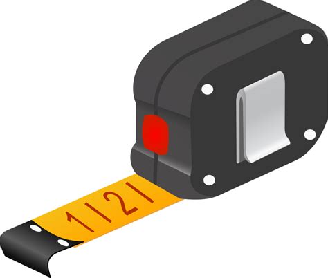 OnlineLabels Clip Art - Measuring Tape