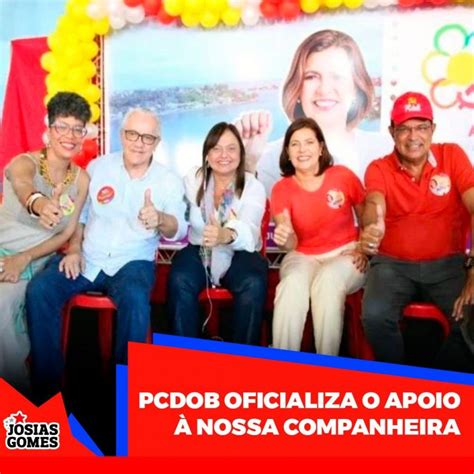 Vamos Virar A Chave Pcdob Oficializa O Apoio Pr Candidatura De