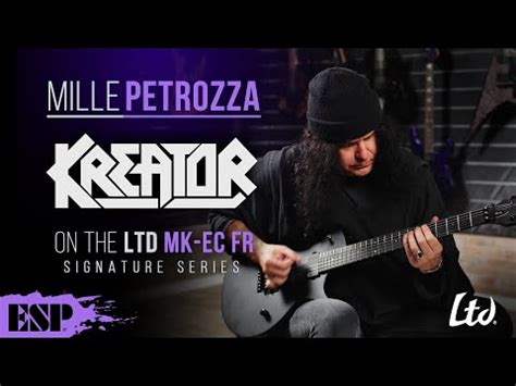 ESP Guitars Mille Petrozza Kreator On The LTD Signature Series MK EC FR