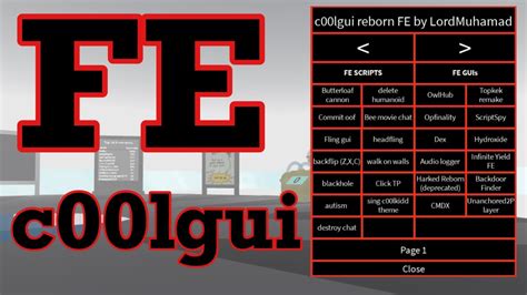 Fe Roblox Script Showcase C Lgui Youtube