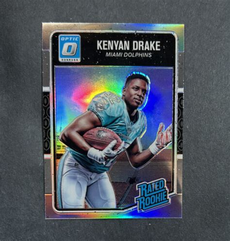 Panini Donruss Optic Holo Silver Rated Rookie Kenyan Drake