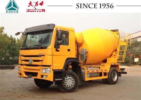 Durable Howo X Ready Mix Concrete Mixer Trucks Cbm Smooth Operation